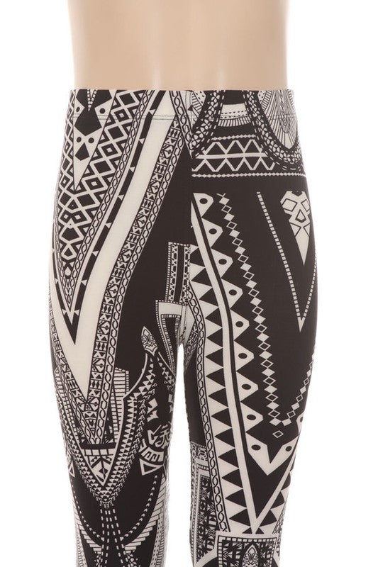 Printed kids leggings