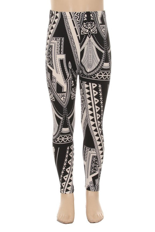 Printed kids leggings