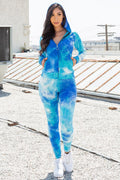 Thumbnail of Tie dye print two  piece set