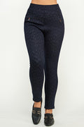 Thumbnail of Denim look pants with with fur lined