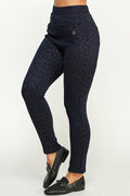 Thumbnail of Denim look pants with with fur lined