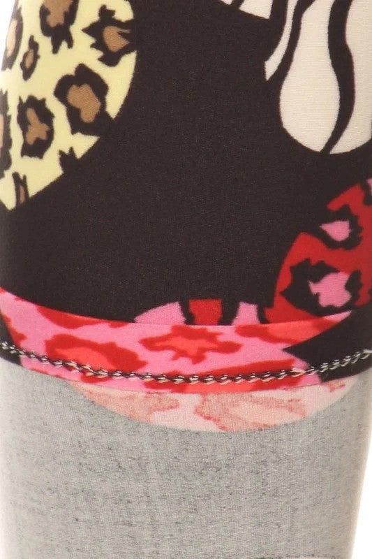 ADULT HEART BUTTERY SOFT LEGGINGS