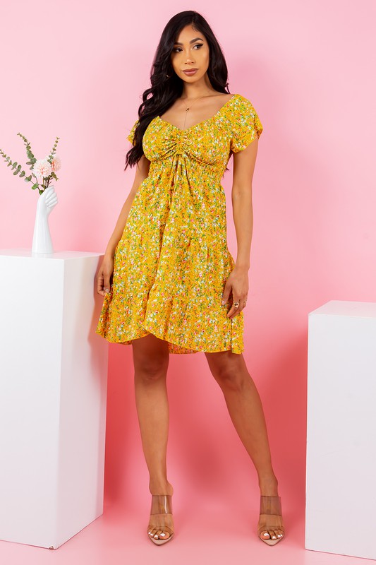 Allover Floral Dress