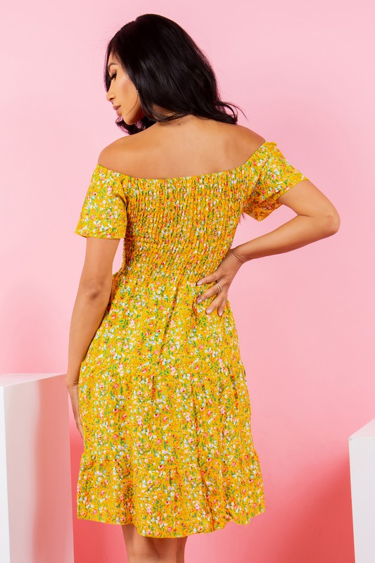 Allover Floral Dress