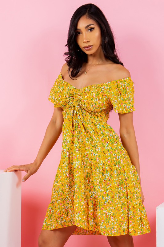 Allover Floral Dress