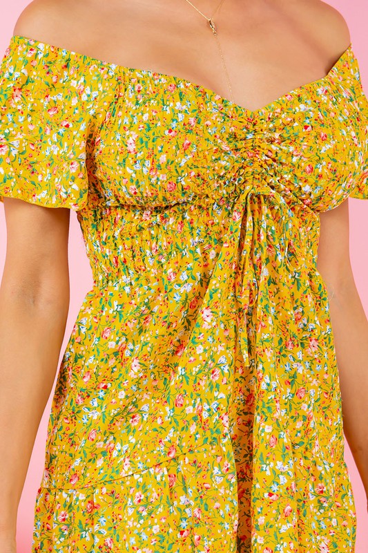 Allover Floral Dress