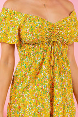 Allover Floral Dress