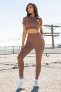 Thumbnail of ACTIVE SEAMLESS CROP TOP AND PANTS SET