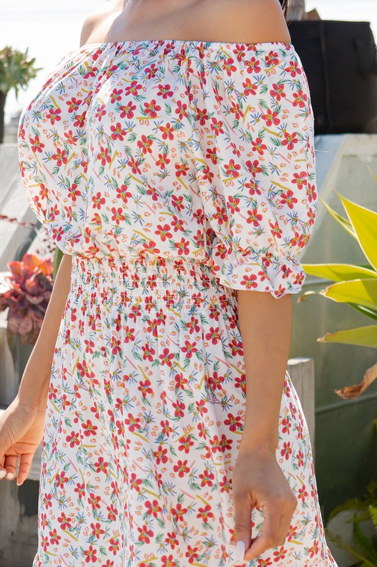 Allover Floral Dress