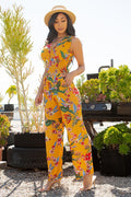 Thumbnail of Surplice wide pants jumpsuit