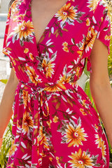 FLORAL PRINT ROMPER