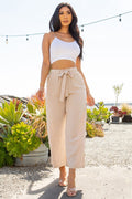 Thumbnail of PANTALONES DE PIERNA ANCHA CON CINTURA LISA