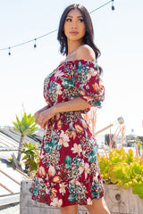 Allover Floral Dress.