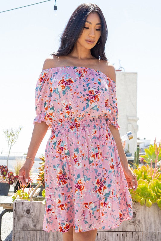 Allover Floral Dress.