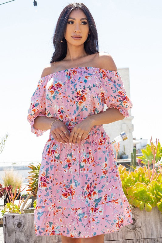 Allover Floral Dress.