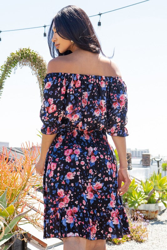 Allover Floral Dress.