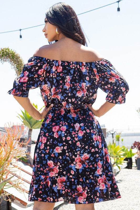 Allover Floral Dress.