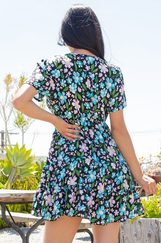 Allover Floral Dress