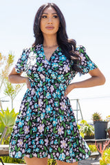 Allover Floral Dress