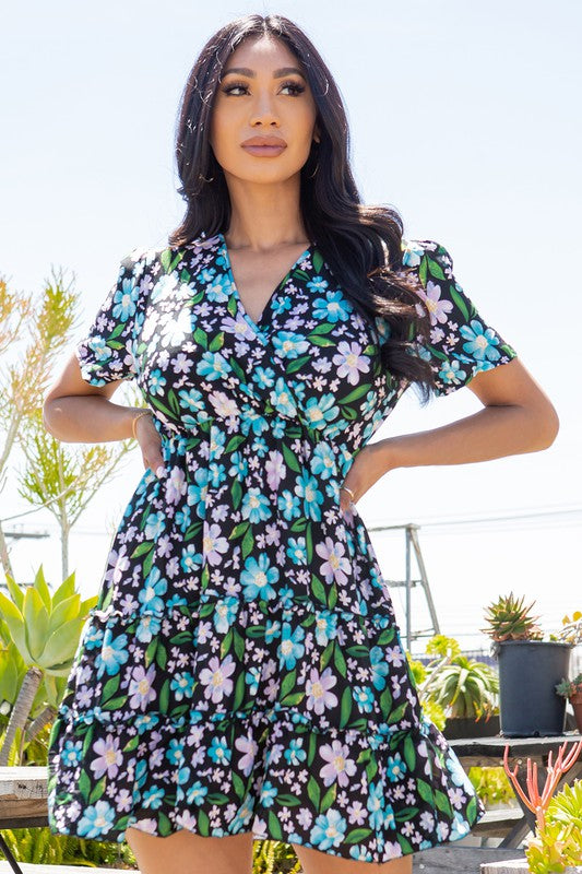 Allover Floral Dress