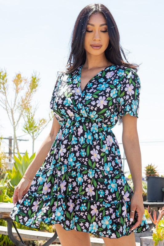 Allover Floral Dress