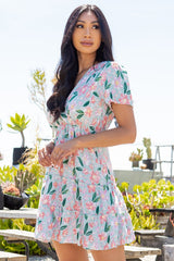 Allover Floral Dress