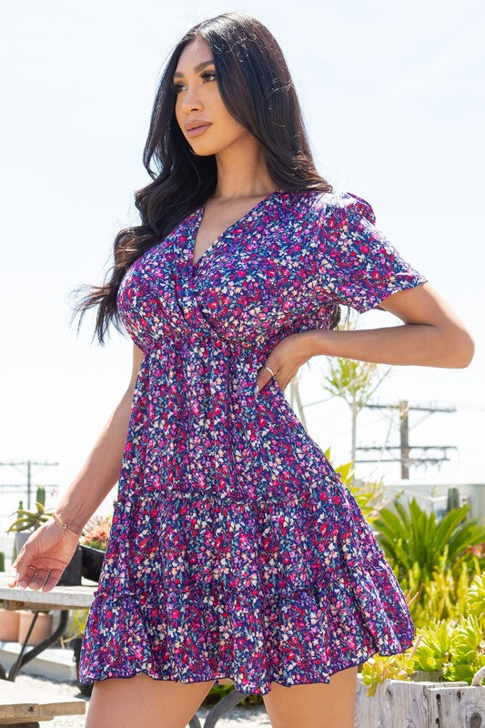 Allover Floral Dress