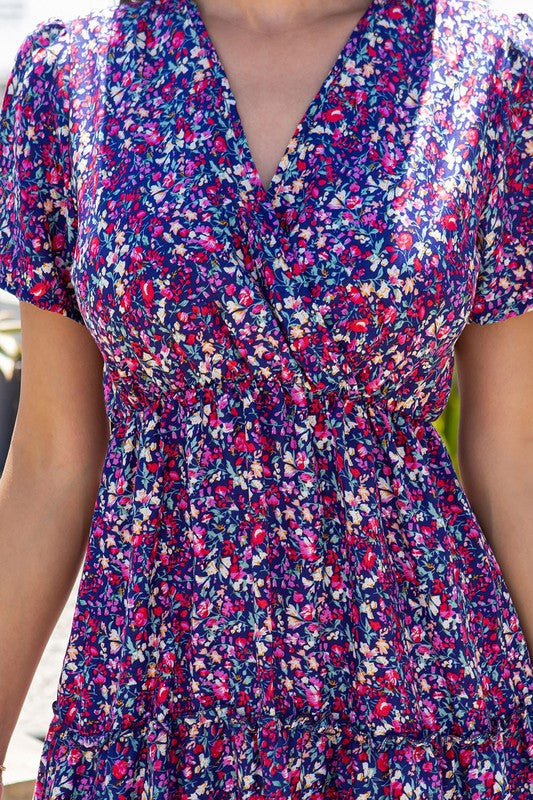 Allover Floral Dress