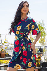 Allover Floral Dress