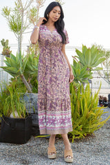 Allover Floral Maxi Dress