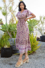 Allover Floral Maxi Dress