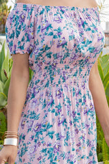 Allover Floral Maxi Dress