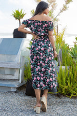 Allover Floral Maxi Dress