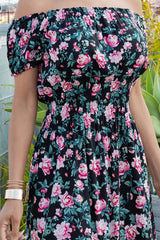 Allover Floral Maxi Dress