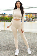 Thumbnail of SEAMLESS POP UP  ZIP UP ACTIVEWEAR SET