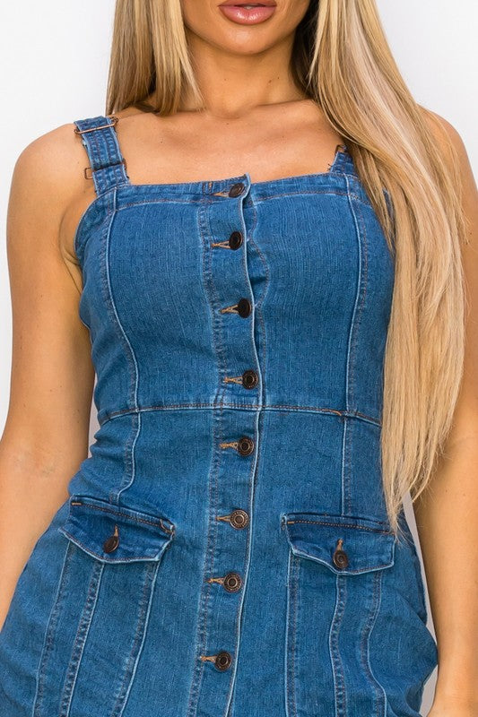 Denim Mini Dress