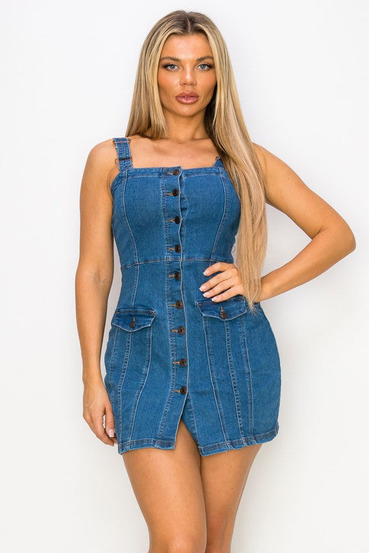 Denim Mini Dress