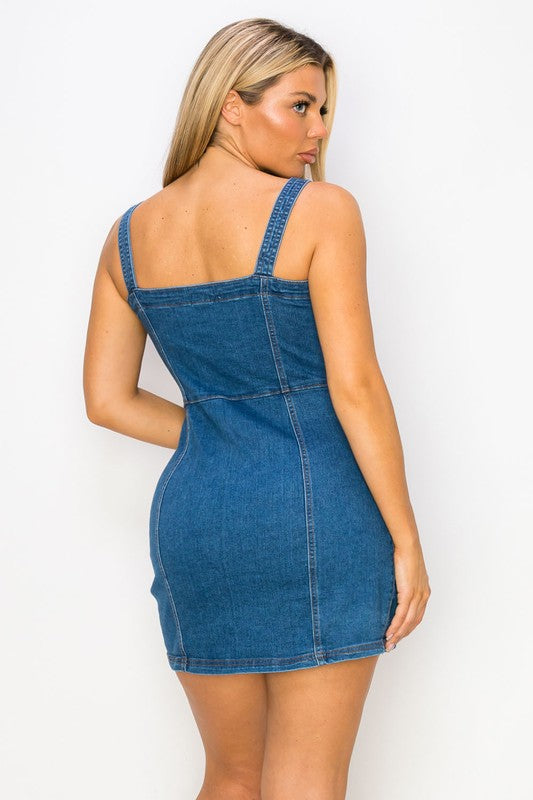 Denim Mini Dress