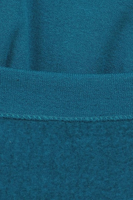 Solid High Waist, fleece lined leggings