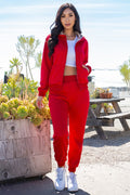 Thumbnail of ZIP-UP HOODIE SET WITH FUR-LINED
