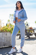 Thumbnail of ZIP-UP HOODIE SET WITH FUR-LINED