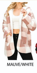 Thumbnail of SHERPA LINED BUFFALO PLAID HOODED JACKET