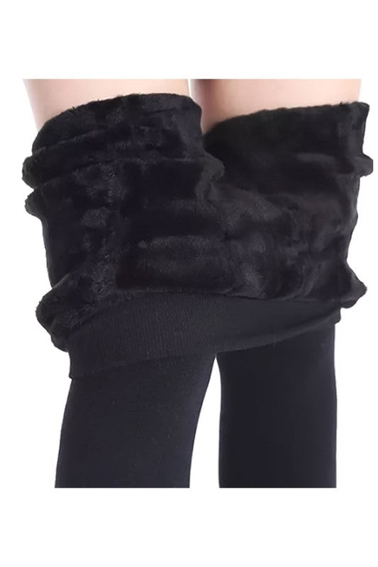 Plush Lined Winter Tights