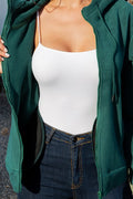 Thumbnail of FLEECE BONDED HOODIE JACKET WITH ZIPPER