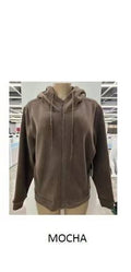 Thumbnail of FLEECE BONDED HOODIE JACKET WITH ZIPPER