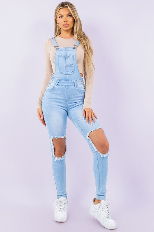 DENIM OVERALL