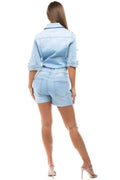 Thumbnail of Casual Talks Denim Romper