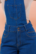 Thumbnail of Denim Washed Blue Short Overalls