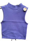 Thumbnail of SEAMLESS MOCK NECK SLEEVELESS TANK