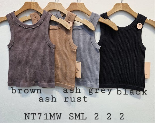 MINEAL WASHED RIB TANK